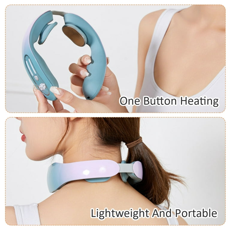 Neck Massager with Heat, Portable Electric Neck Massager for Pain Relief  Deep Tissue, Lymphatic Drai…See more Neck Massager with Heat, Portable