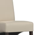 thumbnail image 3 of Simpli Home Avalon Parson Dining Chair (Set of 2) in Satin Cream, 3 of 12