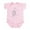Petal Pink, variant on - Shaka Hang Loose Infant Bodysuit - Baby Light Bodysuit, Size Newborn - 24 Months