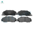 thumbnail image 6 of Set of 6 Front 282mm Drilled Slotted Brake Disc Rotors-Ceramic Brake Pad Kit For 1998-2002 Honda Accord, 6 of 9