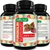 Natures Craft Forskolin Pure Supplement For Men and Women - Workout Enhancer Pills - Appetite Control + Promotes Weight Loss - Testosterone Booster - Lean Muscle Builder -Natural Fat Burner
