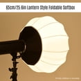 thumbnail image 4 of 65cm Foldable Lantern Softbox with Bracket & Carrying Bag - High-Density Soft Cloth, 360° Natural Soft Lighting for Portrait, Art, Commercial Photography - Shadowless, Even Light Distribution, Easy, 4 of 6