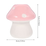 SEWCHICS Ceramic Candles Holders Pink 1Pack Cute Candlestick Holders for Friends and Family