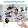 thumbnail image 7 of AGPTEK Wireless Security WIFI Cameras For Home Baby Monitor 360 1080P HD Pan/Tilt/Zoom IP Surveillance System, 7 of 7