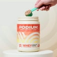 thumbnail image 5 of Podium Nutrition, Whey Protein Powder, Chocolate Brownie, 25 Servings, 25g of Whey Protein Per Serving, Gluten Free, Soy Free, 5 of 7