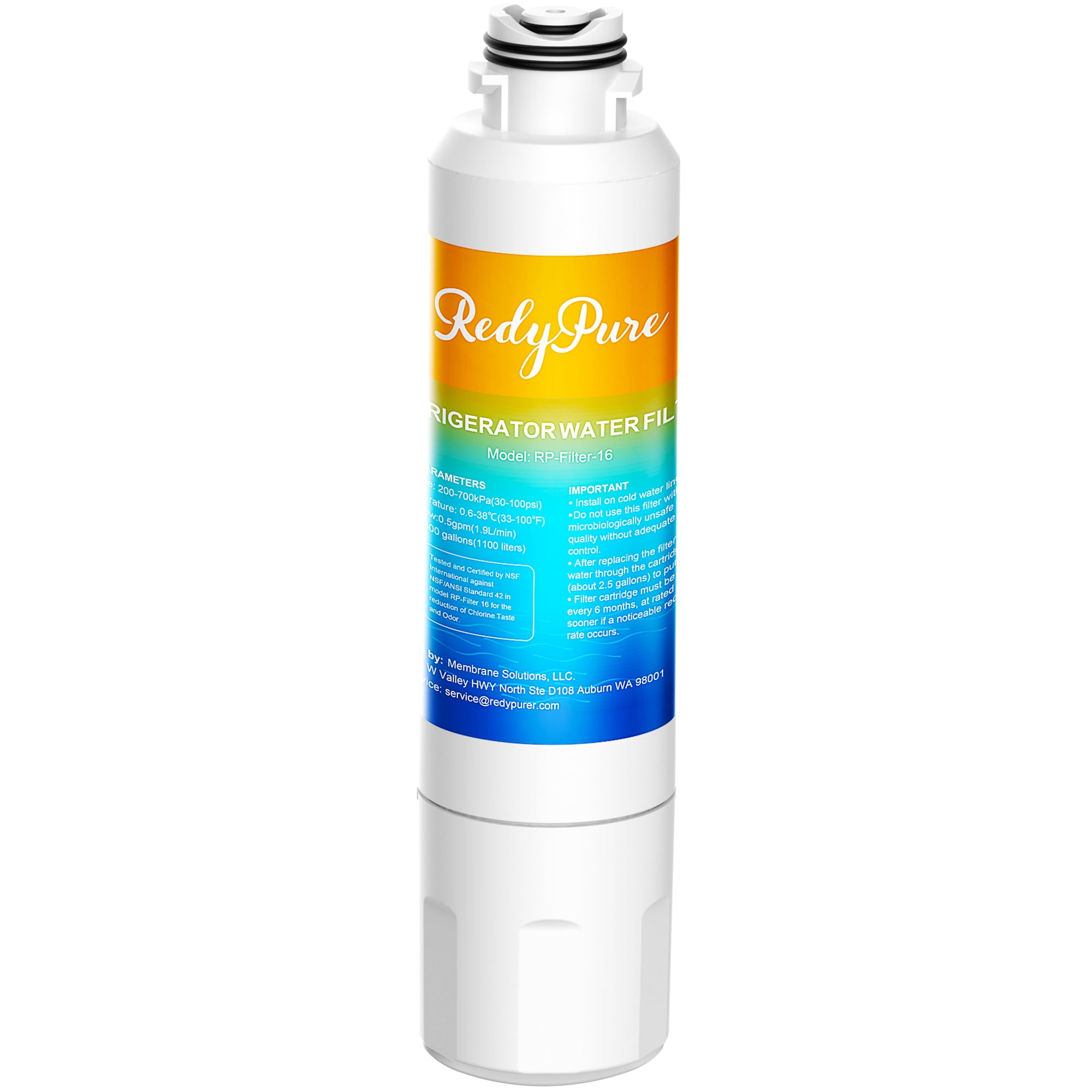 DA2900020B Refrigerator Water Filter, RedyPure Replacement
