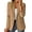 Khaki, variant on Women'S Fall Casual Blazer - Fully Lined Lightweights Button Lapel Collar Slim Fashion with Pocket Khaki M