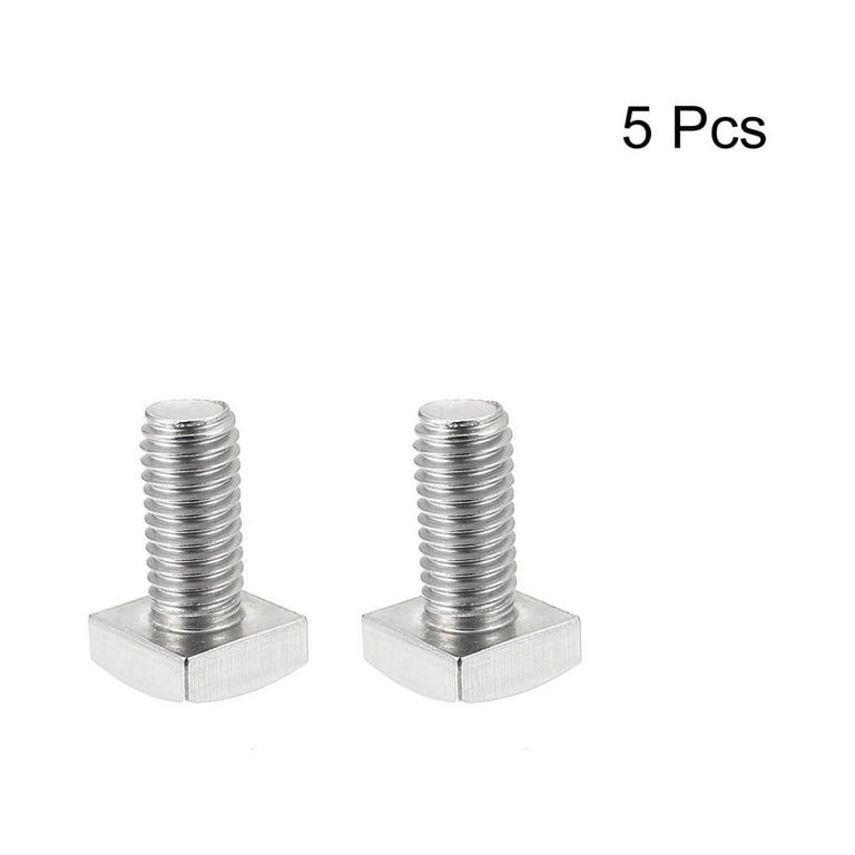 Uxcell M8x55mm Pan Head Machine Screws - 304 Stainless Steel (8Pcs)