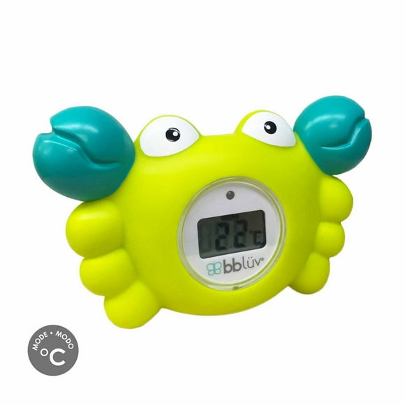 bblüv - Kräb - Thermomètre en degrés et jouet de bain 3-en-1 (Celsius)