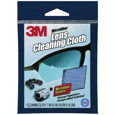 3M: Microfiber Lens Cleaning Cloth, 1 Ea