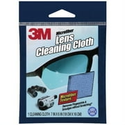 3M: Microfiber Lens Cleaning Cloth, 10 Count Yellow/Blue/Gray