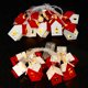 thumbnail image 2 of 1.5M 10LED Christmas Wooden House String Light Garland Christmas Decorations for Home Xmas Tree Hanging Ornament Navidad Noel, 2 of 5