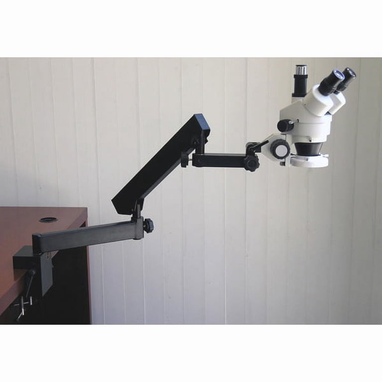 AmScope 7X-45X Super Widefield Stereo Zoom Microscope with 80-LED | UK AmScope 7X-45X Super Widefield Stereo Zoom Microscope with 80-LED | UK