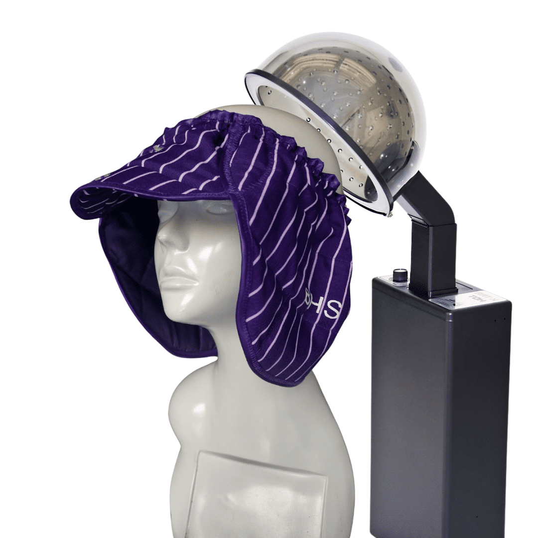 Hairdryer Beauty Heat Shield Complete Protection from Hot Hair Dryers and Hair Steamers (Lavender Pin)