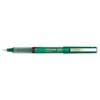 Precise V5 Roller Ball Pen, Stick, Extra-Fine 0.5 Mm, Green Ink, Green Barrel, Dozen