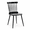 Black-Metal Leg, variant on CRERIYO Windsor Dining Chairs Set of 2, Armless Kitchen Side Chairs with Metal Legs and Classic Slat Back, for Kitchen and Dining Room, Black