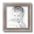 thumbnail image 2 of ArtToFrames 8" x 8" Contrast Light Grey Picture Frame, 8x8 inch Gray Wood Poster Frame (WOM-4929), 4 Pack, 2 of 7