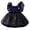 Navy Blue, variant on Qudderr 6M-4T Flower Girls Tutu Dress Toddler Party Formal Dress Wedding Tulle Dresses Party Gown for Kids