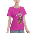 thumbnail image 2 of Women's Basic Short Sleeve T-Shirt Naruto Naruto Sasuke, 2 of 6