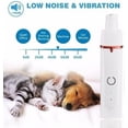 thumbnail image 5 of Dog Nail Grinder Haircutting System, Upgraded Electric Rechargeable Quiet Cat Paws Trimmer,Grooming Tool Kit for Small Pets, Pet Hair Trimmer Painless Grooming Kit for Small Medium Large Dogs & Cats, 5 of 8