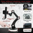 thumbnail image 2 of Tutata Adjustable Rotating Dashboard Suction Cup Phone Car Mount, 2 of 7