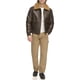 thumbnail image 1 of Chaqueta Tommy Hilfiger de piel sintética para hombre, estilo bomber, color marrón XL, 1 of 4
