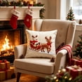 thumbnail image 4 of Talqzovs Christmas Throw Pillows 18x18 , Pillow Cushions for Patio Winter Decorative Throw Pillows for Holiday Birthday Gift, 4 of 6