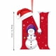 thumbnail image 2 of Adornos navideños, adornos navideños, regalos navideños, árbol de Navidad acrílico 2D, colgante de 26 letras, regalo decorativo, colgantes para fiestas navideñas familiares, objetos colgantes, 2 of 6