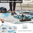 thumbnail image 5 of Jellyfish Coral Coastal Outdoor Rug 3x5 Ft - Reversible Patio Rug Outdoor Camping Rugs, Nautical Summer Beach Ocean Sea Indoor Outdoor Area Rugs, Non-Slip Outdoor Carpet Runner for Deck/Porch, 5 of 8