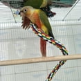 thumbnail image 3 of Perchas de cuerda para pájaros, juguetes para loros, cuerda elástica para pájaros de 1 m, 3 of 8