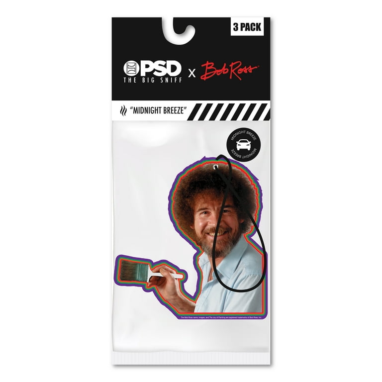 PSD Bob Ross Rainbow Brush Midnight Breeze Hanging Air PSD Bob Ross Rainbow Brush Midnight Breeze Hanging Air