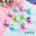 thumbnail image 3 of 24Pcs Mini Assembled Spring Man with Cartoon Expressions: Creative Desktop Educational Toy for Kids, Perfect Party Favors, Treasure Prizes, Class Rewards, or Pinata Fillers (Random), 3 of 5