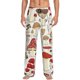 thumbnail image 1 of Balery Cartoon Mushrooms Pantalones de pijama para hombre, pijama ultraligero, pantalón de descanso-3X-Large, 1 of 6
