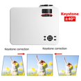 thumbnail image 2 of X5 LCD Projector Home Cinema Theater Movie LED Proyector HD Projectors AV Support 1080P 7000 Lumen, 2 of 10