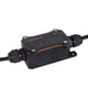 thumbnail image 2 of PG9 Caja de conexiones de conector de cable eléctrico IP68 impermeable para exteriores de 2 vías para accesorios de iluminación de jardín de bajo/alto voltaje Diámetro de poro 4-8 mm (negro), 2 of 7