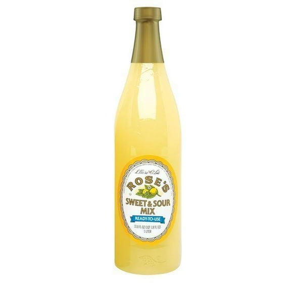 Roses Sweet and Sour Mix, 1 Liter -- 12 per Case.