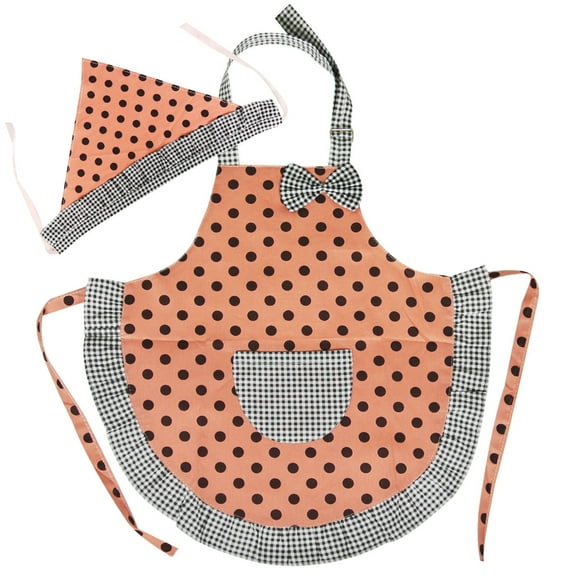 Wrapables® Cutie Little Helper Kids Matching Apron & Hat Set