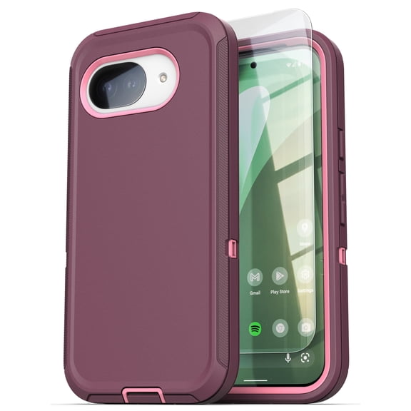 Encased for Google Pixel 10a Case with Screen Protector, Ranger Series,