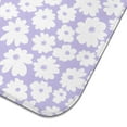 thumbnail image 3 of Ultra Absorbent Microfiber Coffee Mat with Boho Daisy Print – Vintage Floral Spill Mat for Kitchen Countertops, Fast Drying Dish Drying Pad, Reversible & Machine Washable, 3 of 5