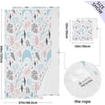 thumbnail image 3 of Coolnut Cute Moon Mushroom Bath Towel Set, Towel Set of 2, Skin-Friendly, Comfortable, Absorbent, Suitable for Bathroom, Travel, Hotel Wash cloth, 3 of 7