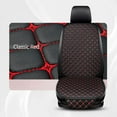 thumbnail image 3 of Leather Car Seat Covers Four Seasons Front/Rear Seat Protector Car Seat Cushion Pad Mat Auto Interior Accessories Universal, 3 of 10