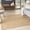 Natural, variant on Nourison Natural Jute Solid Bleached 8' x 10' Area Rug (8x10)