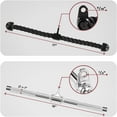 thumbnail image 2 of shiyou-Triceps Pull Down Attachment, Cable Machine Accessories for Home Gym, LAT Pull Down Attachment Weight Fitness, Cable Machine Attachment Set - Triceps Rope, LAT Pull Down Bar, V-Bar, Double D, 2 of 4