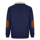 thumbnail image 4 of Sudadera sin capucha para hombre, informal, a la moda, con cuello alto, estampado, cremallera, jersey de manga larga, blusa de poliéster para hombre, 4 of 8