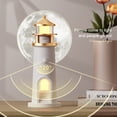 thumbnail image 4 of Maytalsory Moonlight Lighthouse Projection Light Atmosphere Bluetooth Speaker, Human Sensing Small Lamp, Bedroom Decoration,, 4 of 6