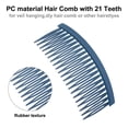 thumbnail image 3 of peines para el pelo para mujer, accesorios para novia, peine para velo de novia de 21 dientes, peine decorativo para mujeres y niñas, pelo fino, 3 of 5
