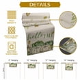thumbnail image 5 of Fall Thanksgiving Cotton Linen Table Runner, Washable Table Runners for Kitchen, Dining Room, Holiday, Home Party Table Decor, 13x48 Inches, 5 of 9