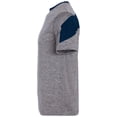thumbnail image 2 of Holloway Sportswear S Boys Electron Short Sleeve Shirt Graphite Heather/Navy 222626, 2 of 5