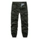 thumbnail image 1 of Pantalones largos para hombre, multibolsillos, lavados, informales, para exteriores, de algodón y poliéster, 1 of 3