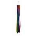 thumbnail image 3 of In the Breeze Rainbow Diagonal Sections - 50 Inch Windsock - Colorful Hanging Decoration - Red, Orange, Yellow, Green, Blue, Purple, 3 of 4